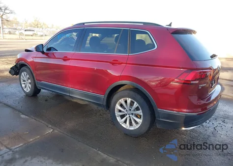 2018 Volkswagen Tiguan from USA, damaged, VIN 3VW2B7AX0JM029307